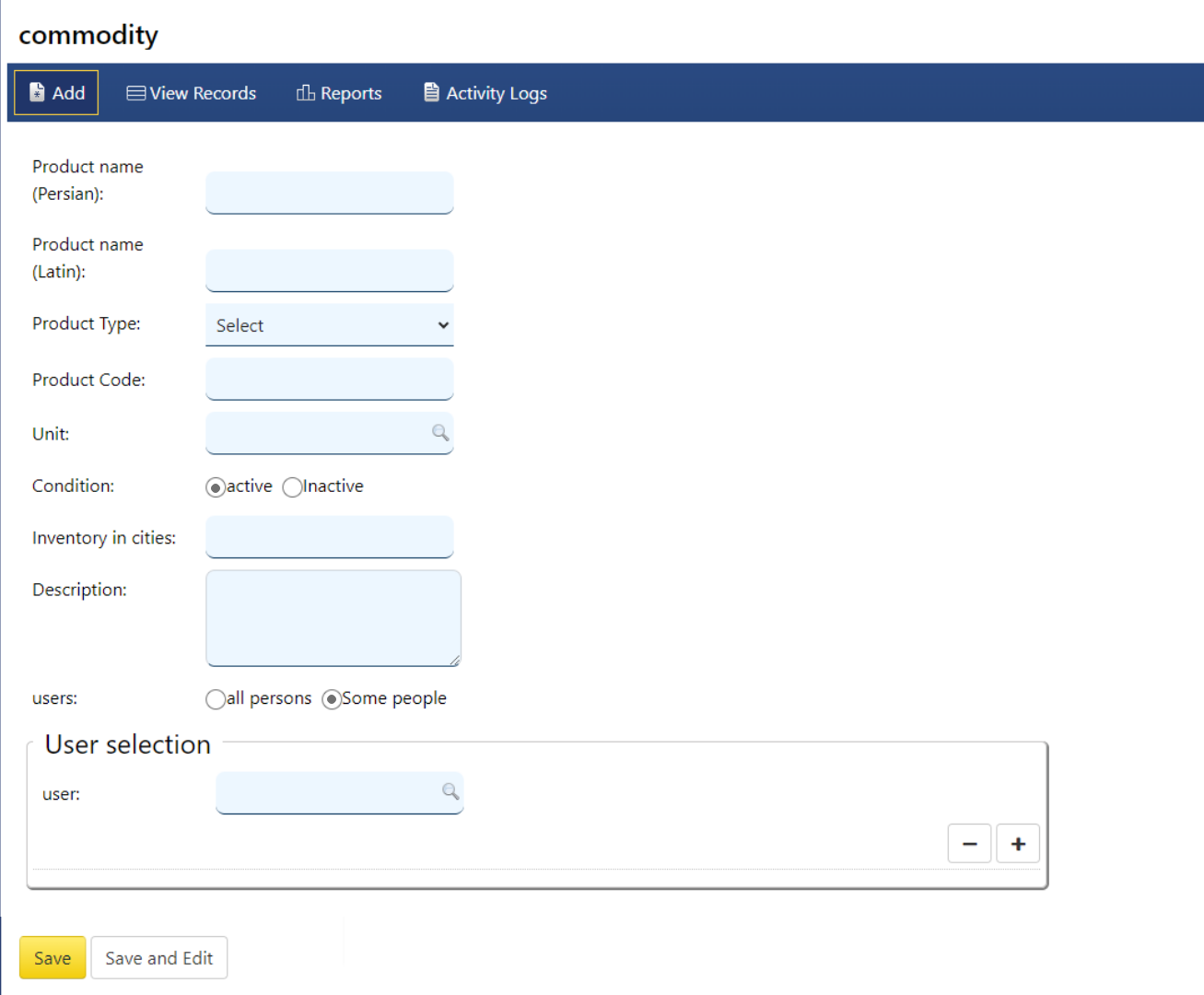 Product registration system